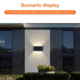 Waterproof Solar Powered Outdoor Wall Decor Light