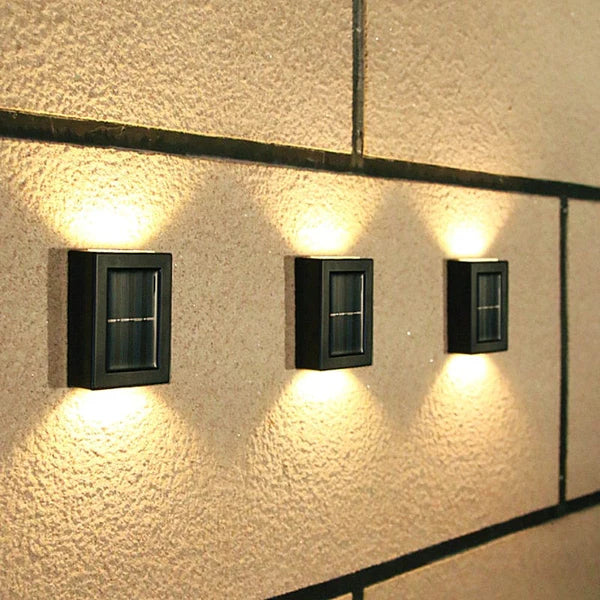 Outdoor Solar Wall Light （5Pcs）