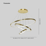 Multi-Ring Minimalist Dining Room Pendant Light