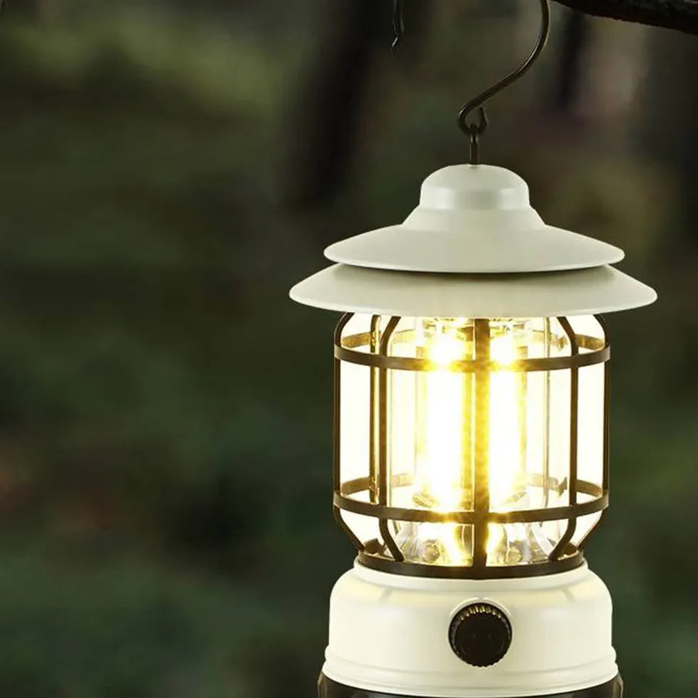 Cylindrical Vintage Camping Outdoor Lights