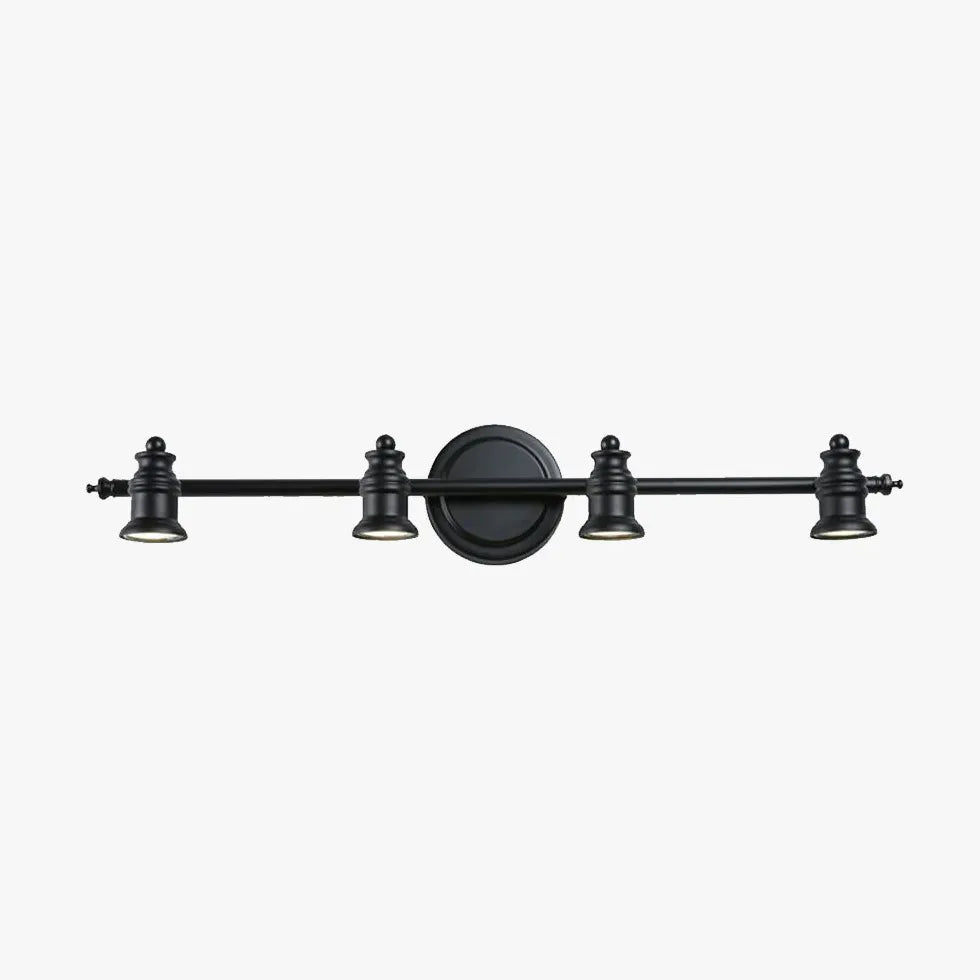 Bell Black Vintage Bathroom Wall Lights