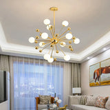 Luxury Planet Gold Dining Room Chandelier