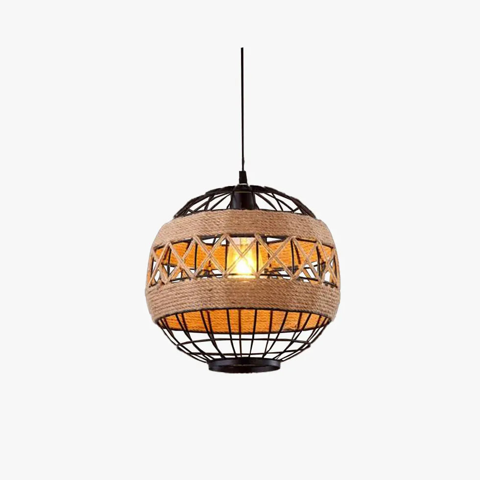 Spherical Cage Design Vintage Dining Room Pendant Light