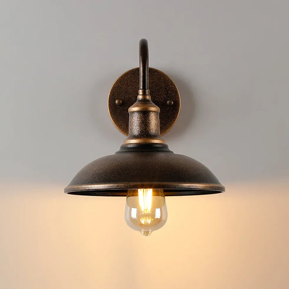 Gooseneck Wall Light Vintage Outdoor