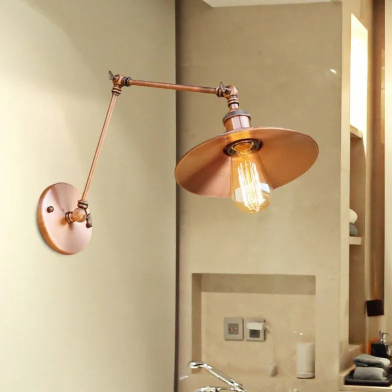 Copper Wall Lights Indoor Swing