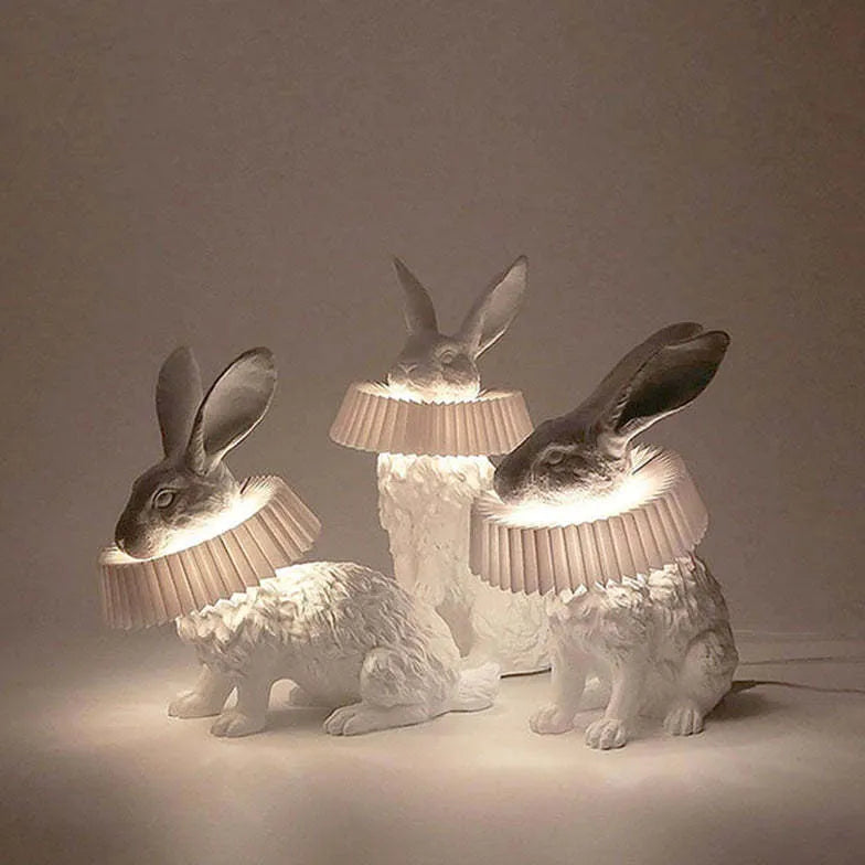 White Rabbit Design Table Lamp