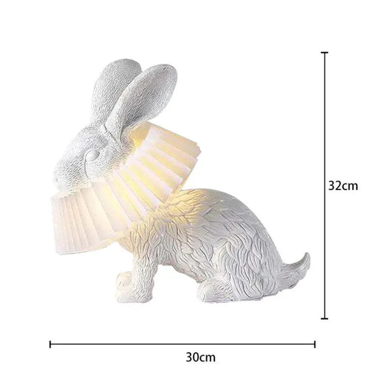 White Rabbit Design Table Lamp