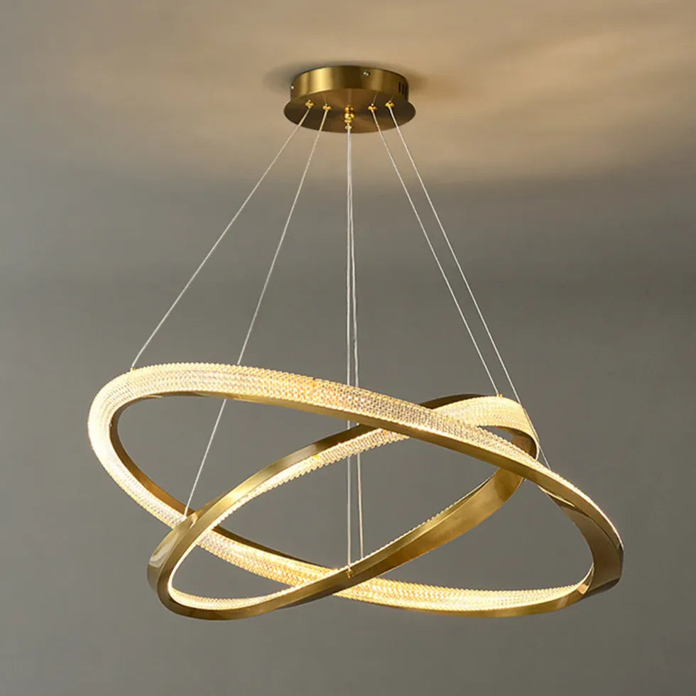 Round Design Modern Luxury LED Pendant Light