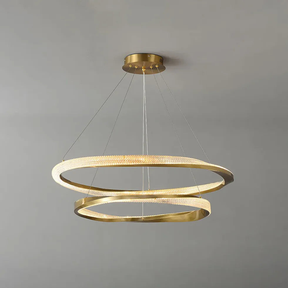 Round Design Modern Luxury LED Pendant Light