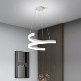 Office white led modern chandelier