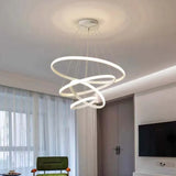 ring-shaped led modern pendant light