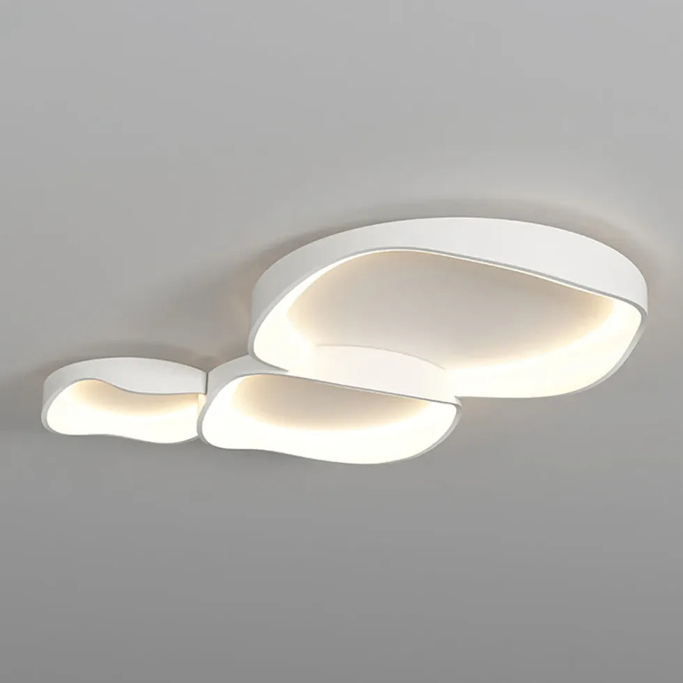 Streamlined Circular Design White LED Ceiling Light