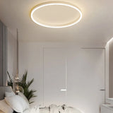 Circular Hollow Modern LED Flush Ceiling Lights