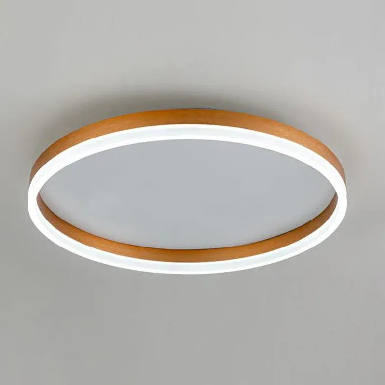 Circular Hollow Modern LED Flush Ceiling Lights