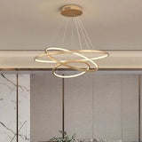 Multi-Layer Ring Design Modern LED Pendant Light