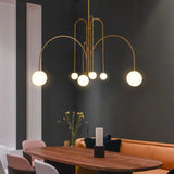 Multi-Sphere Glass Lights Modern Pendant Light