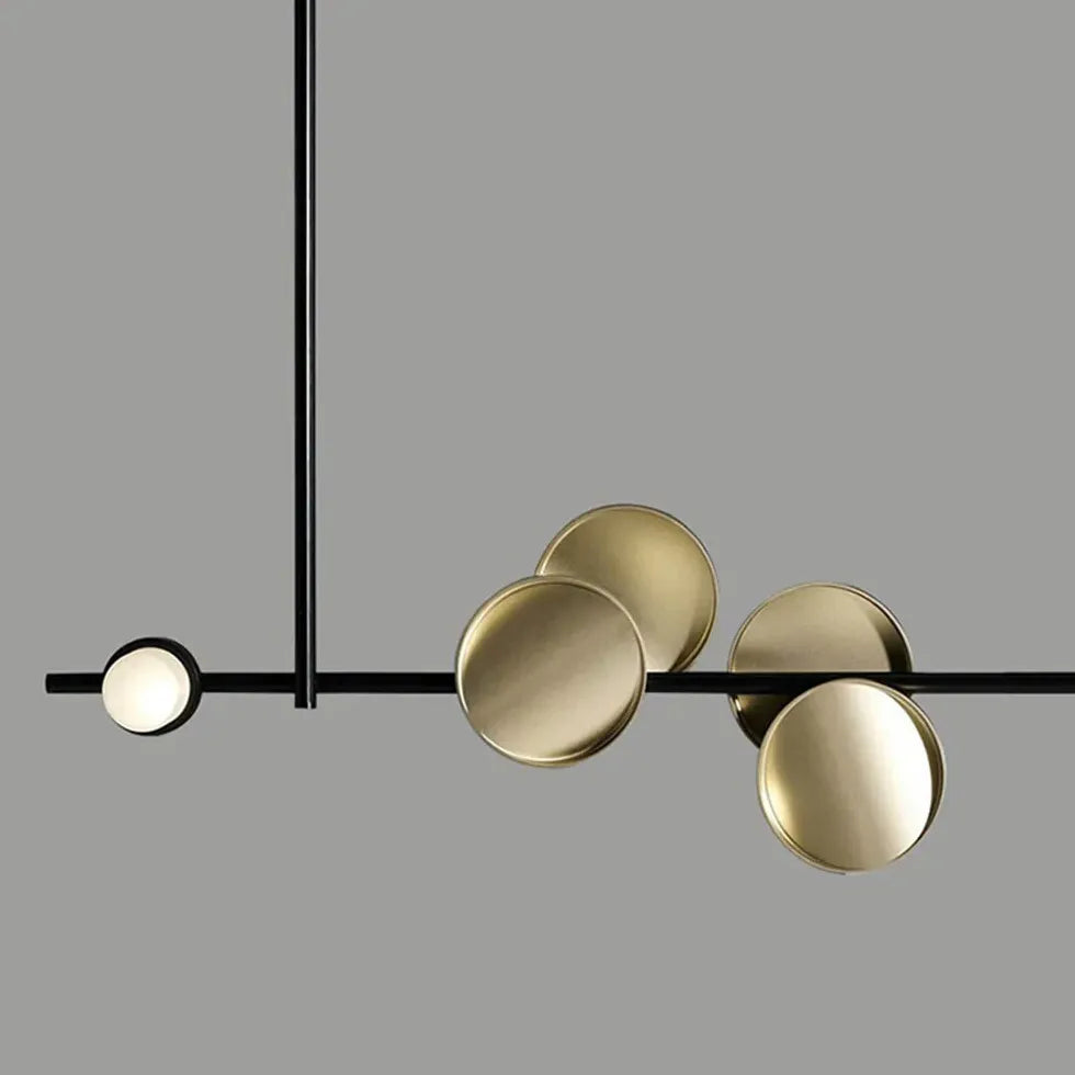 Asymmetric Multi-Sphere Kitchen Pendant Light