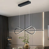 Interwoven Streamlined LED Dining Room Pendant Light