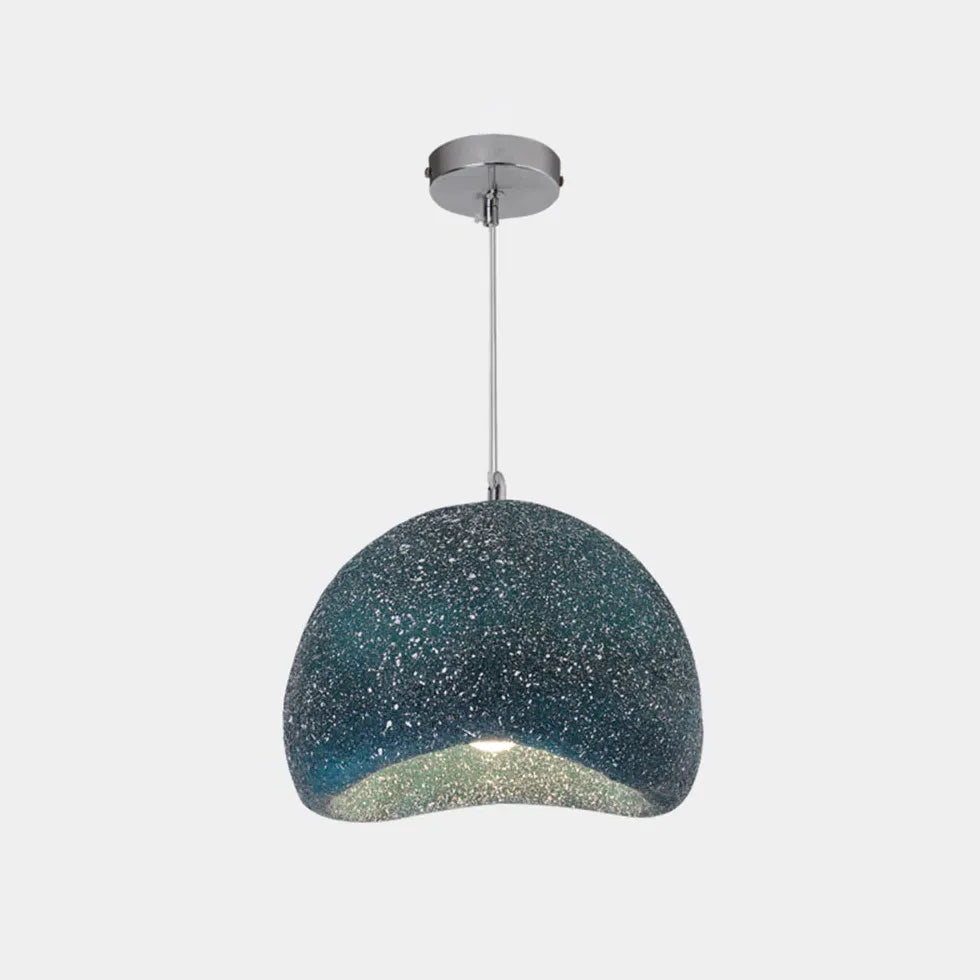 Faux Rock Texture Lampshade Modern Pendant Light