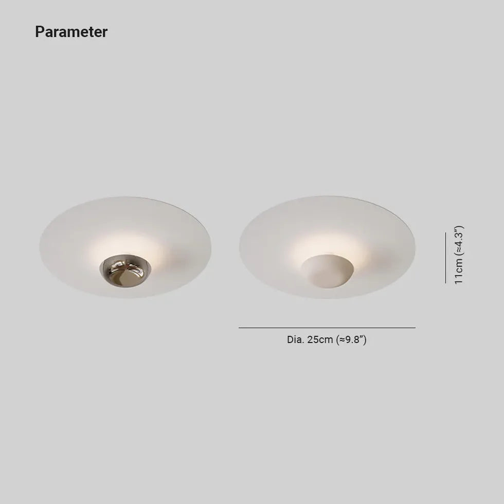 Boundless Plate Modern Flush Ceiling Lights