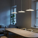 Thin Plate Dining Room Modern Pendant Light