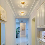 Petal Luxury Modern Glass Flush Ceiling Lights