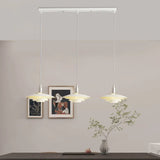 Four-layer White Lampshade Aluminum Pendant Light