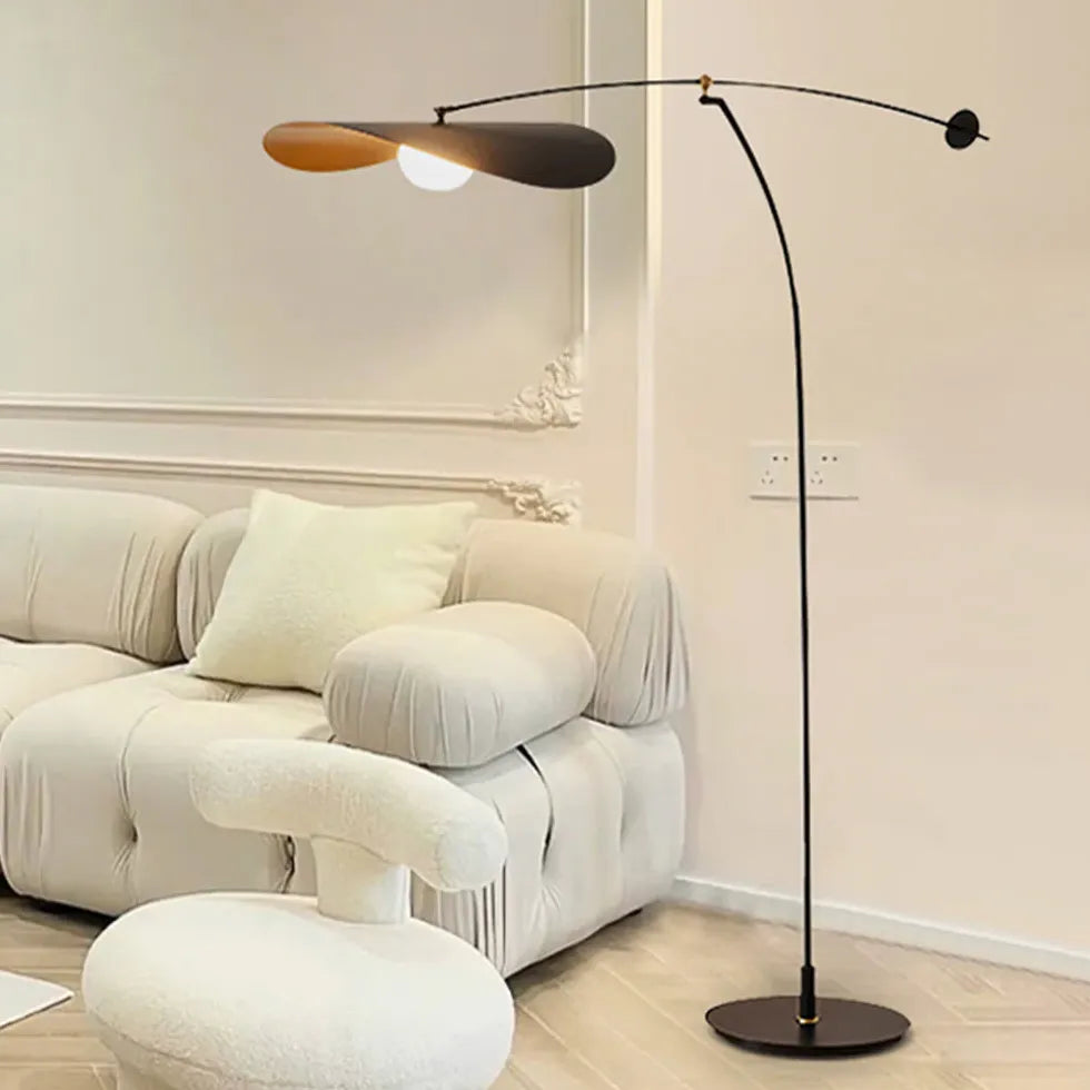 Adjustable Arc-Shaped Modern Floor Lamp