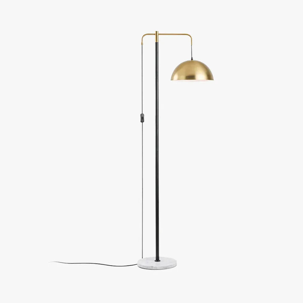 Metal Dome Arm Modern Floor Lamp