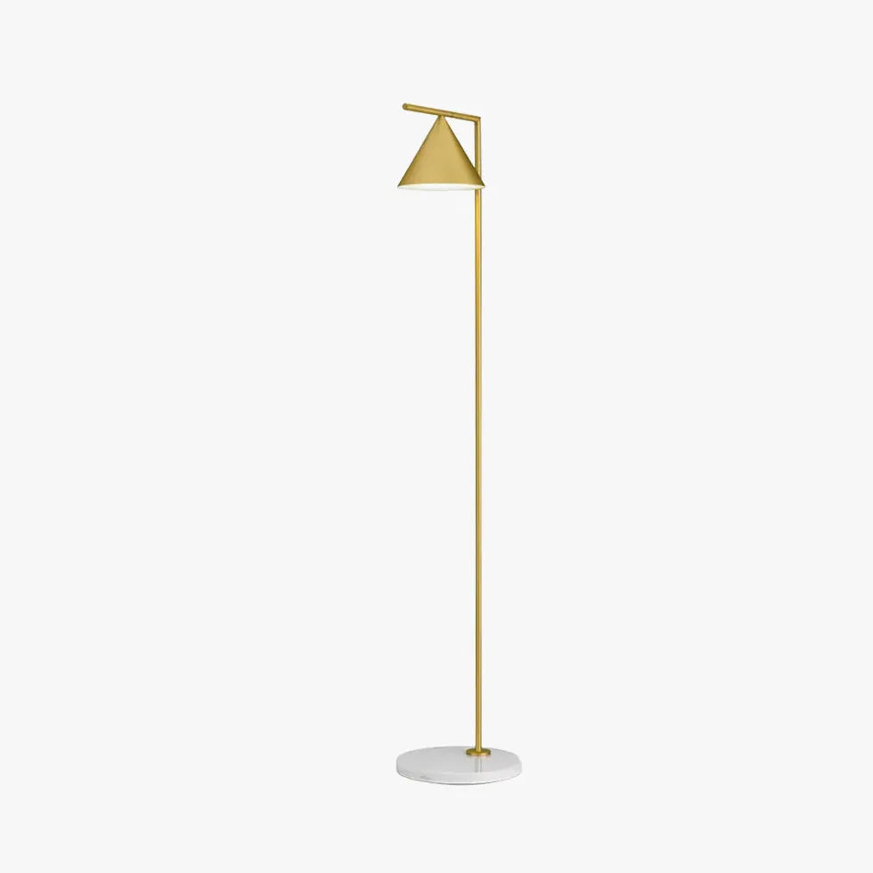 Cone-Shaped Metal Minimalist Floor Lamp