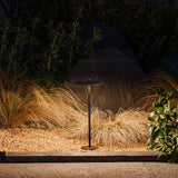 Disc Shaped Top Garden Bollard Lights