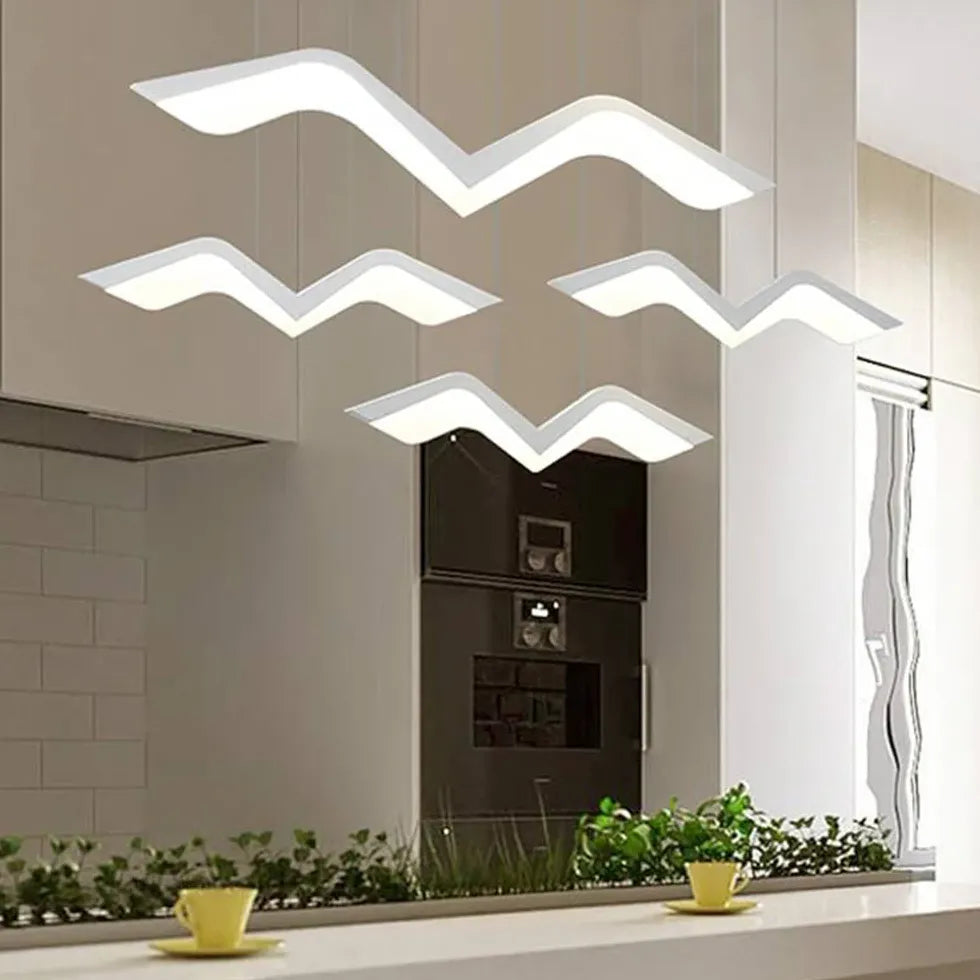 Seagull-shaped Creative LED Kitchen Pendant Light