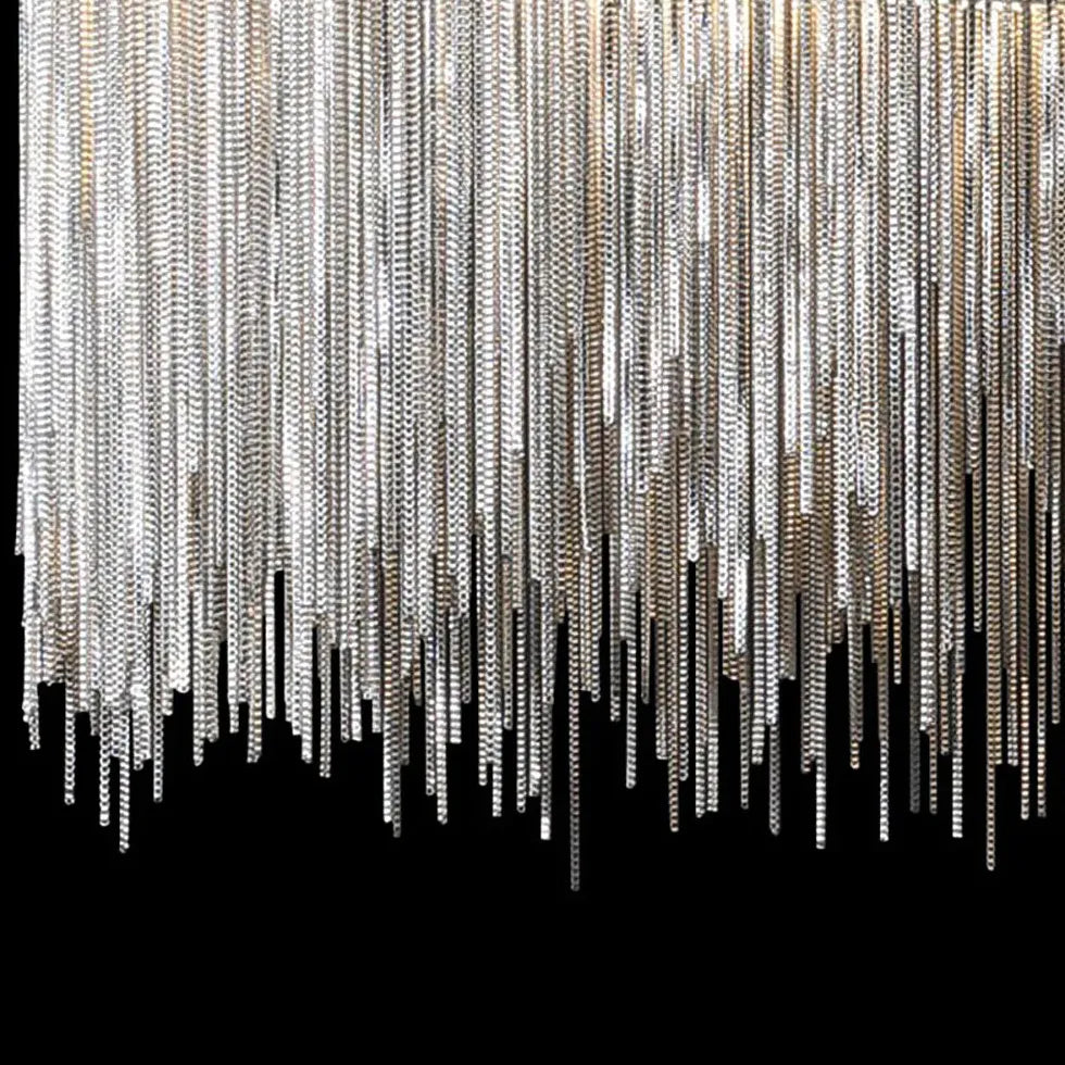 Silver Tassle Decoration Bedroom Wall Lights