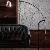 Adjustable Curved Linear Design Floor Lamp