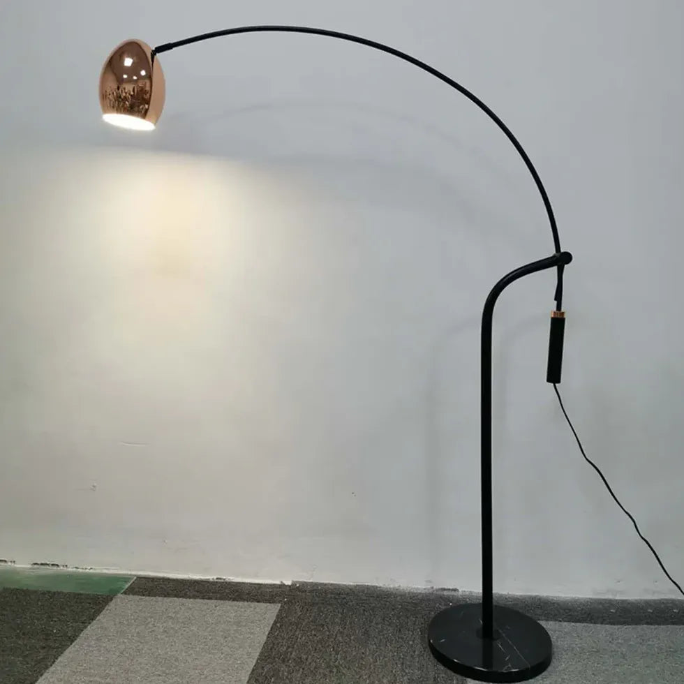 Adjustable Curved Linear Design Floor Lamp