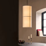 Cylindrical Translucent Minimalist Pendant Light