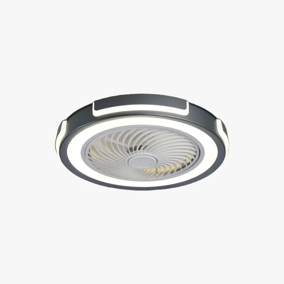 Ring-shaped LED White Kitchen Fan Light