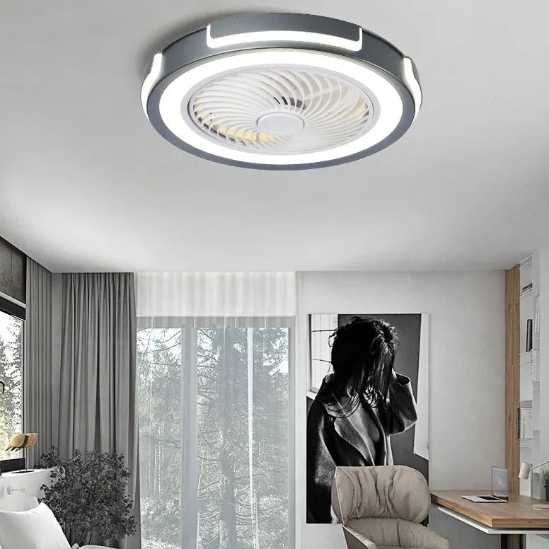 Ring-shaped LED White Kitchen Fan Light