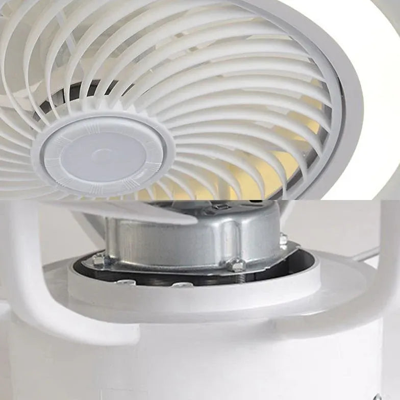 Ring-shaped LED White Kitchen Fan Light