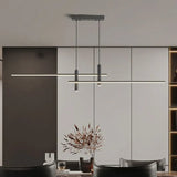 Symmetrical Light Bars Dining Room Pendant Light