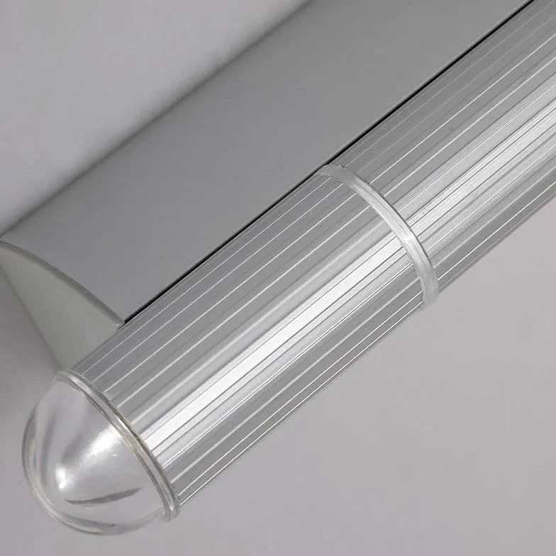 Silver Tube Led Bathroom Mirror Lights