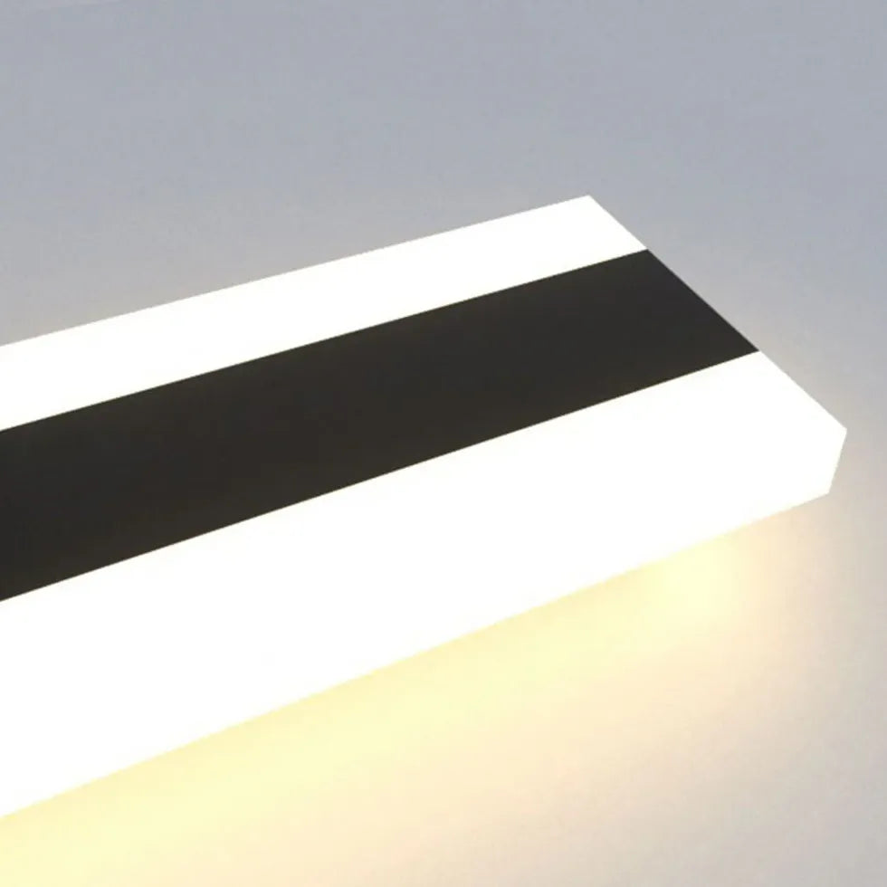 Black Modern Long LED Wall Lights