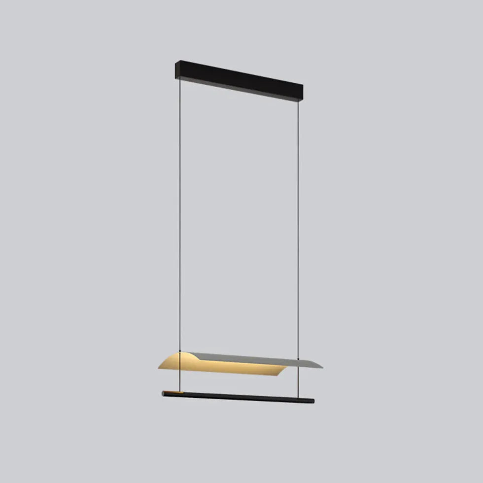 Minimalist Linear Office Hanging Pendant Light