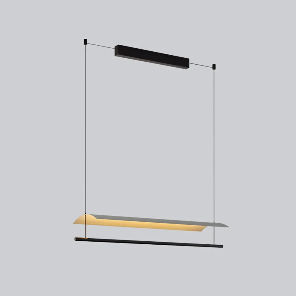 Minimalist Linear Office Hanging Pendant Light