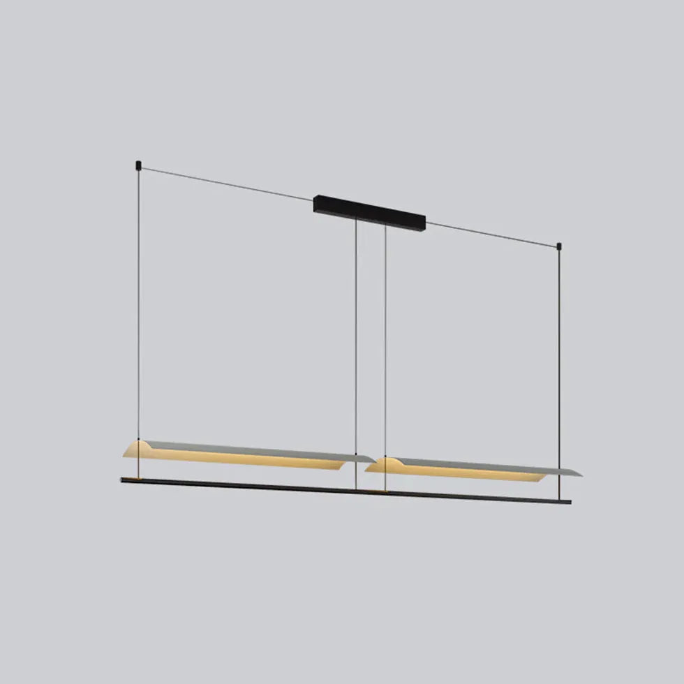 Minimalist Linear Office Hanging Pendant Light