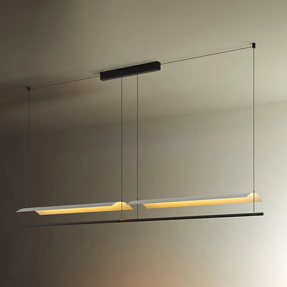 Minimalist Linear Office Hanging Pendant Light