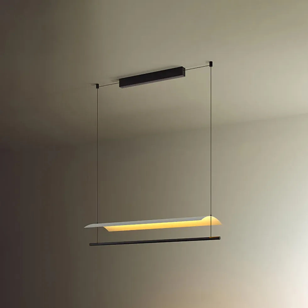 Minimalist Linear Office Hanging Pendant Light