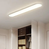 Oval White LED Recessed Ceiling Light