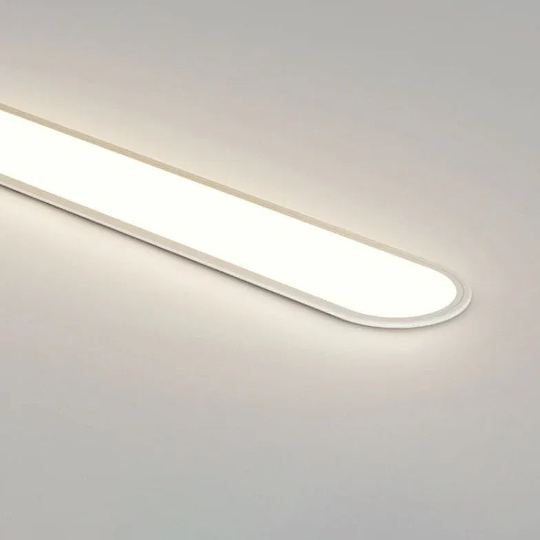 Oval White LED Recessed Ceiling Light