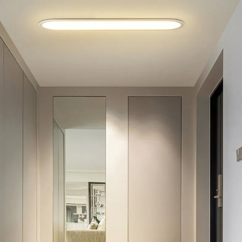 Oval White LED Recessed Ceiling Light